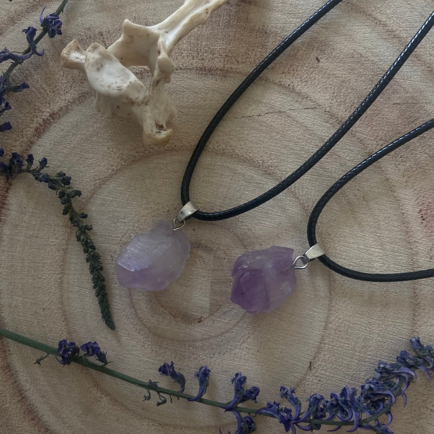 Pale Amethyst Necklace